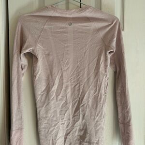 lululemon athletica Pink Long Sleeve Tee